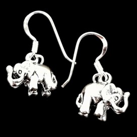 Good luck Elephants earrings