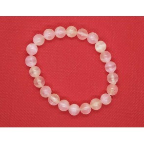 Peach Selenite bracelet