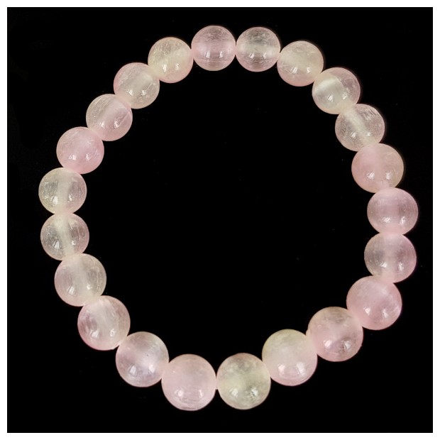 Peach Selenite bracelet