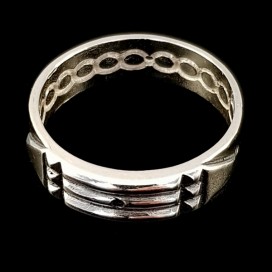 Anillo Simbolo de Atlantis de plata 19