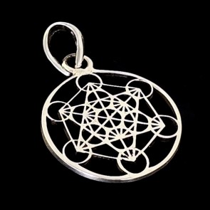 Metatron. Silver pendant