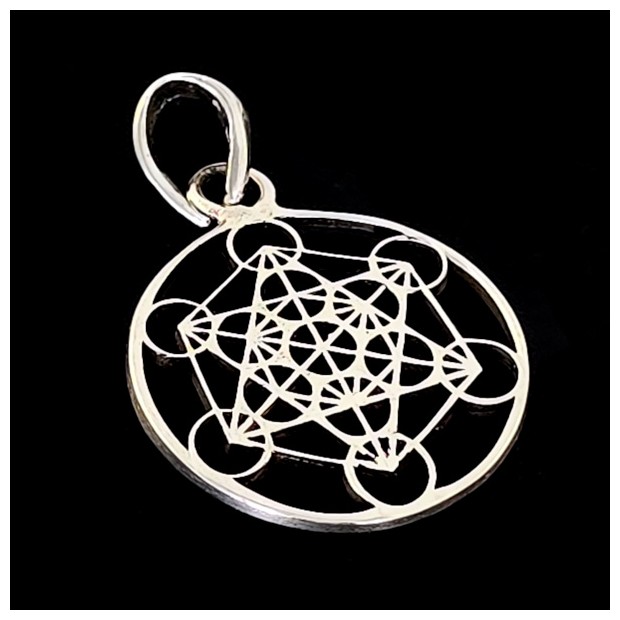 Metatron. Silver pendant