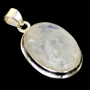 Moon Stone Pendant. Sterling Silver