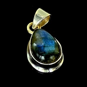 Labradorite Pendan in Sterling silver