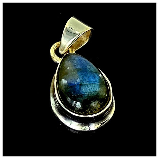 Labradorite Pendan in Sterling silver