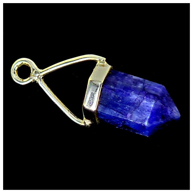 Sapphire Pendant in Sterling Silver